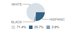 Calvary Christian Academy Student Race Distribution