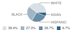 Cooke Center for Learning & Development Elementary School Student Race Distribution