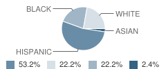 West Street Pre-Kindergarten Center School Student Race Distribution