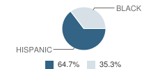 Vista Del Rio High School (Junior / Senior) Student Race Distribution