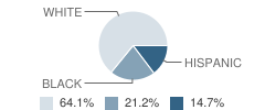 The Grace S. Webb School Student Race Distribution