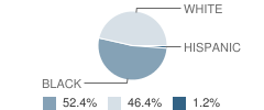 Laurel Heights Academy (Hospital) Student Race Distribution