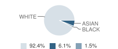 Notre Dame High School (Junior / Senior) Student Race Distribution