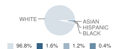 Gibault Catholic High School Student Race Distribution