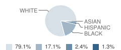 Trinity Episcopal School Student Race Distribution