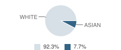 Brookwood School (The) Student Race Distribution