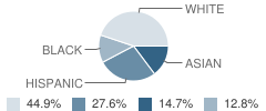 Most Precious Blood School Student Race Distribution
