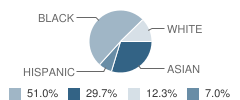 Mary Mother of Peace Area Catholic School Student Race Distribution