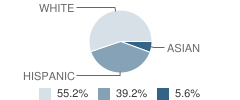 Holy Cross Catholic Academy (06-12) Student Race Distribution