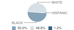 Cumberland Hospital (Education Program) School Student Race Distribution