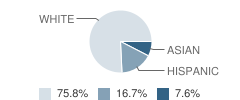 Tempe Preparatory Junior Academy Student Race Distribution