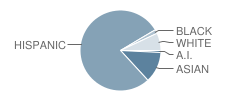 Independence High (Alternative) School Student Race Distribution