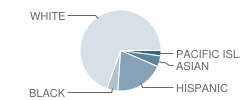 Prospect High (Continuation) School Student Race Distribution