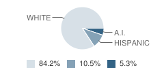 Sierra Foothill High (Continuation) School Student Race Distribution