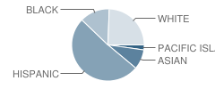 Crossroads High (Alternative) School Student Race Distribution