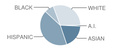 Herman (Leonard) Intermediate School Student Race Distribution
