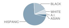 Longfellow (Henry W.) Elementary School Student Race Distribution
