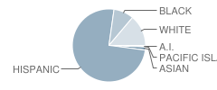 Perris Lake High (Continuation) School Student Race Distribution