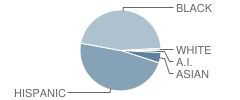 Gompers (Samuel) Continuation School Student Race Distribution