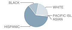 Raincross High (Continuation) School Student Race Distribution