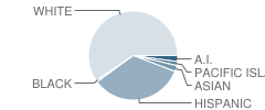 Sunset High (Continuation) School Student Race Distribution