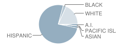 Liberty High (Alternative) School Student Race Distribution
