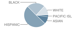 Lincoln High (Continuation) School Student Race Distribution