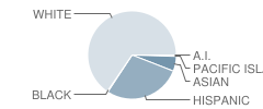 Spreckels Elementary School Student Race Distribution