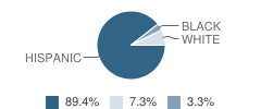 Independence High (Continuation) School Student Race Distribution