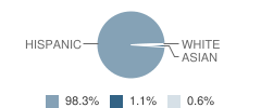 College Ready Math and Science (Mass) School Student Race Distribution