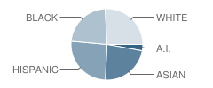 Macgregor High (Continuation) School Student Race Distribution