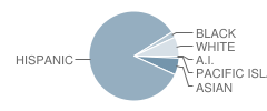 Guinn (James M.) Elementary School Student Race Distribution