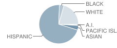 Arrow High (Continuation) School Student Race Distribution