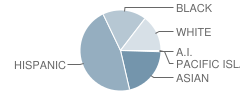 Sierra Lakes Elementary School Student Race Distribution