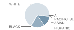 Talbert (Samuel E.) Middle School Student Race Distribution