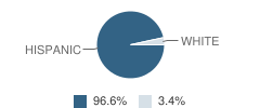 Ventana High (Continuation) School Student Race Distribution