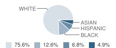 William (Bill) Roberts K-8 School Student Race Distribution