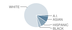 Quaker Hill School Student Race Distribution