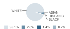 Pensacola Beach Charter School Student Race Distribution