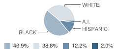 Southwest Florida Marine Institute School Student Race Distribution