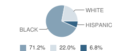 First Step Iii (Djj) School Student Race Distribution