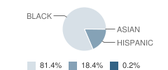 Fulton Elementary School Student Race Distribution