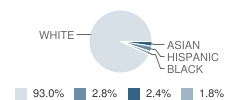 Jefferson Elementary School Student Race Distribution