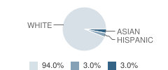 George B Carpenter Elementary School Student Race Distribution