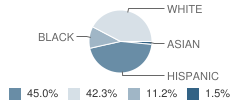 North Elementary School Student Race Distribution