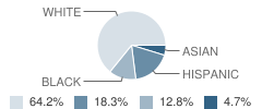 Miriam F Mccarthy School Student Race Distribution