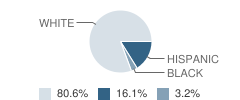 Pleasant Valley School Student Race Distribution