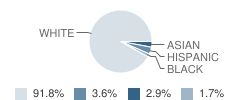 George R Martin School Student Race Distribution
