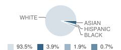 Josiah Haynes School Student Race Distribution