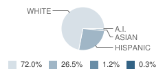 West Point-Beemer High School (Junior / Senior) Student Race Distribution